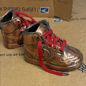 Vintage Kids Bronze Nike Hi Tops